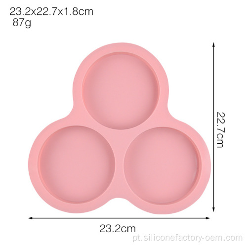 Bola de molde de chocolate de silicone